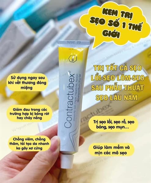 Kem Trị Sẹo DermaSacr Plus E thumbnail 3