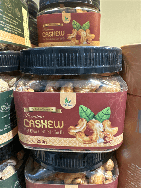 Hạt Điều Cashew Vị Hải Sản Tỏi Ớt 250G - Image 1