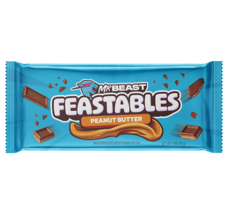 Socola Mr Beast Feastable Peanut Butter 60G - Image 1