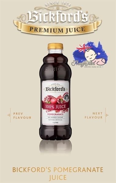 Nước Ép Lựu Bickford's Úc 1L - Image 1