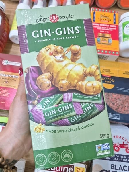 Kẹo Gừng Dẻo Gin Gin Úc 500g - Image 1