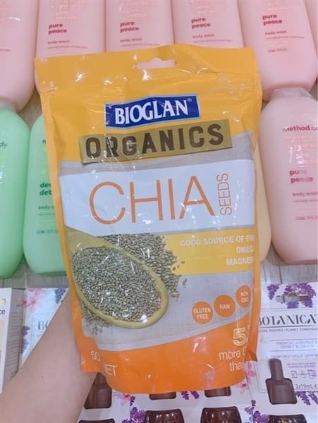 Hạt Black Chia Seeds Healthy Way Organics Úc 500g - Image 1