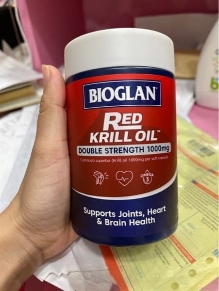 Dầu Nhuyễn Thể Bioglan Red Krill Oil Úc - Hộp 60v - Image 1
