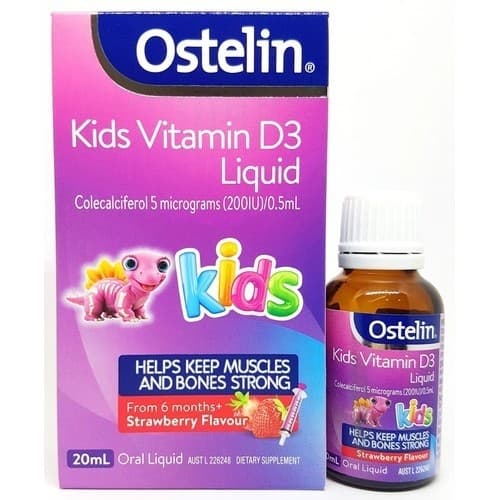 Ostelin Vitamin D3 Liquid Kids Úc - Hộ 20ml - Image 1