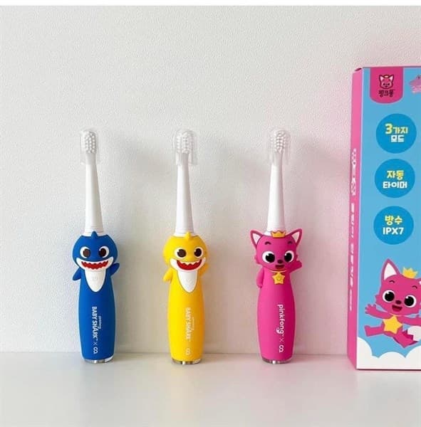 Bàn Chải Điện Pingfong Baby Shark Hàn Quốc - Image 1