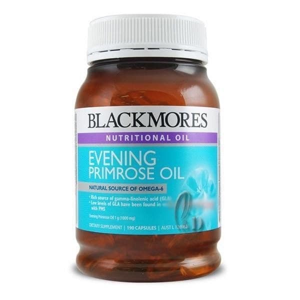 Viên Uống Tinh Dầu Hoa Anh Thảo Blackmores Evening Primrose Oil Úc - Hộp 190v - Image 1