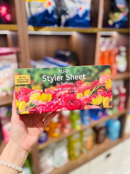 Giấy Thơm Quần Áo Aura Styler Sheet Hoa Hồng - Image 1