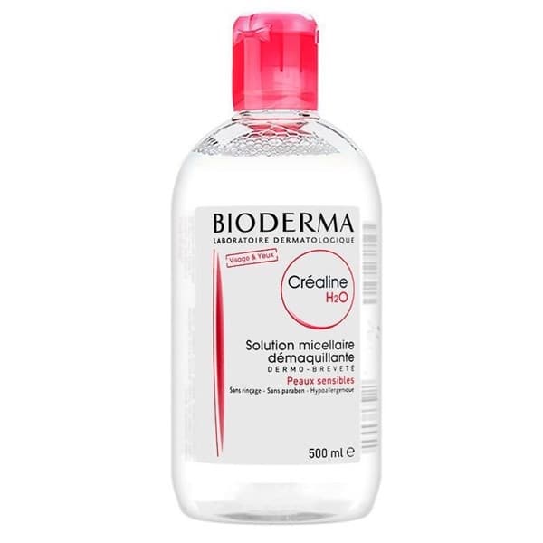 Nước Tẩy Trang Bioderma Crealine H2O Hồng 500ml - Image 1