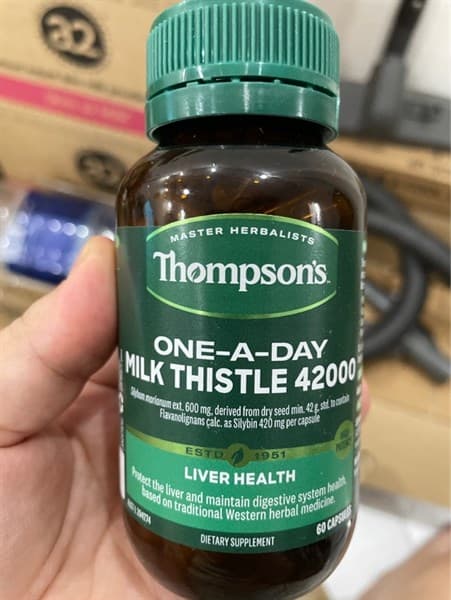 Viên Uống Bổ Gan Thompson One - A - Day Milk Thistle Úc 42000 - Image 1