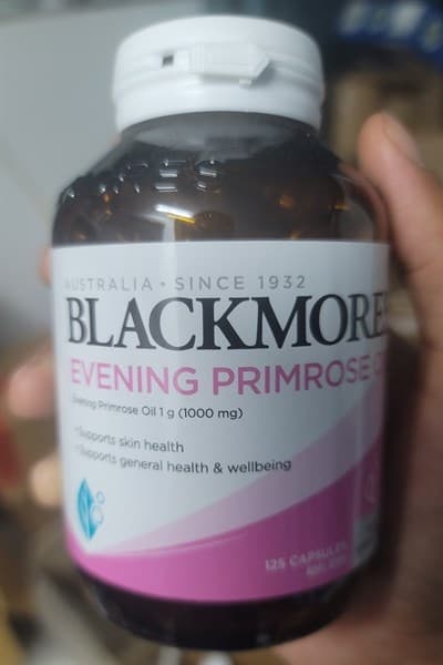 Viên Uống Hoa Anh Thảo Blackmores Evening Primrose Oil Úc 1000mg 125v - Image 1