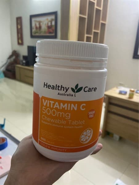 Viên Uống Vitamin C Heathy Care Úc 500V - Image 1