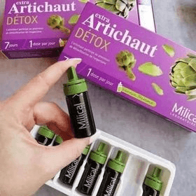 Detox Thải Độc Gan Extra Artichaut Pháp 7 Ống - Image 1
