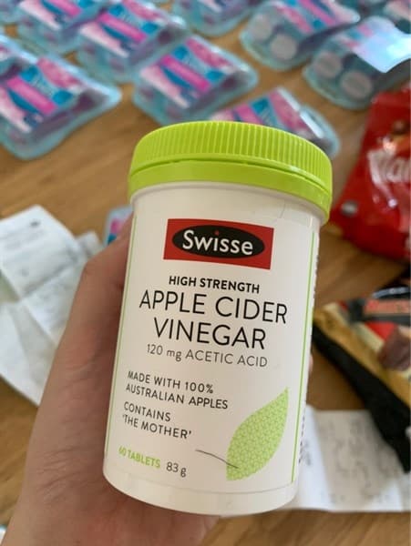 Viên Giấm Táo Swisses Apple Cider Vinegar - Image 1