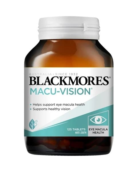 VIÊN UỐNG BỔ MẮT BLACKMORES ÚC MACU-VISION 125v - Image 1
