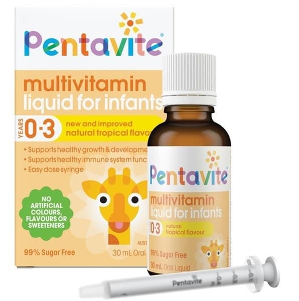PENTAVITE MULTIVITAMIN LIQUID 30ML - Image 1