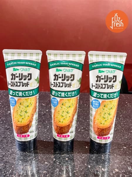 SỐT NƯỚNG BÁNH MÌ KEWPIE VỊ BƠ TỎI NHẬT 100G( Tuýp 100g )
