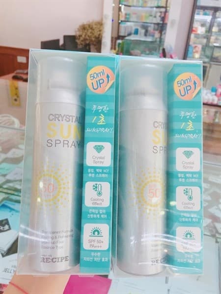 Xịt chống nắng Crystal sun spay - Image 1
