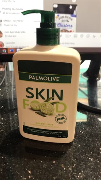 Nước Rửa Tay Palmolive Skin Food Desert Lime 500ml ( Chai ) - Image 1