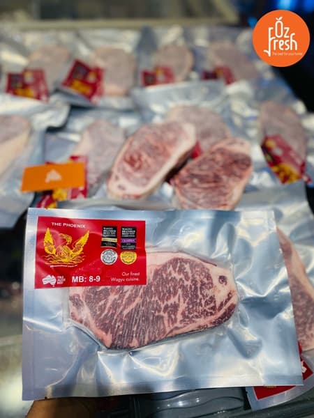 Thịt Bò Wagyu Phoenix Úc ( Striploin MBS 9 ) - Image 1
