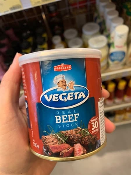 BỘT NÊM VEGETA VỊ BÒ 180G - Image 1