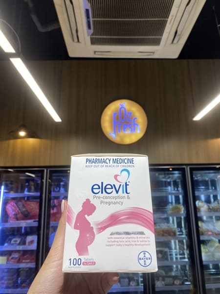 Vitamin bà bầu Elevit 100 viên