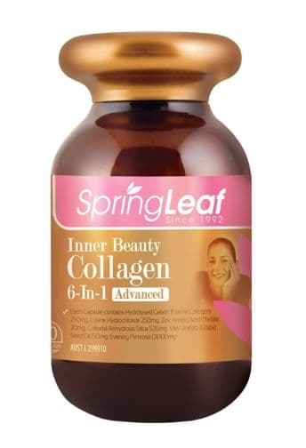 Viên uống Collagen chống lão hóa Spring Leaf Inner Beauty Collagen Plus 90 viên - Image 1