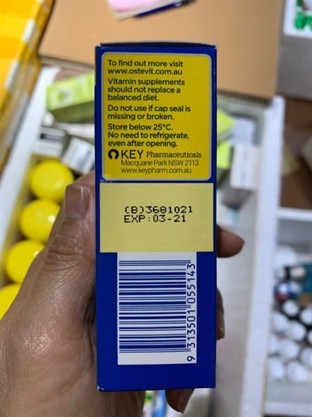VitaminD3 OsteVit Kids Drops - Image 1