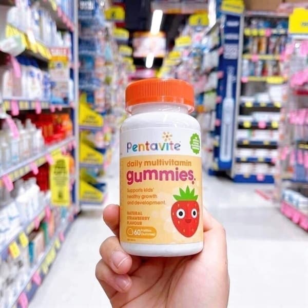 PENTAVITE DAILY MULTIVITAMIN GUMMIES 60V- BỔ SUNG VITAMIN TỔNG HỢP - Image 1