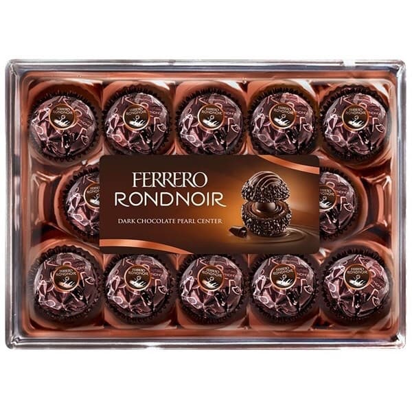 SOCOLA ĐẮNG FERRERO RONDNOIR DARK CHOCOLATE PEARL CENTER - Image 1