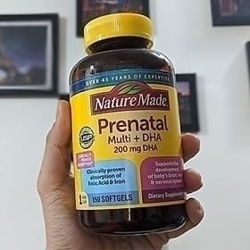 Vitamin Bầu Mỹ Nature Made Prenatal Folic 150v - Image 1