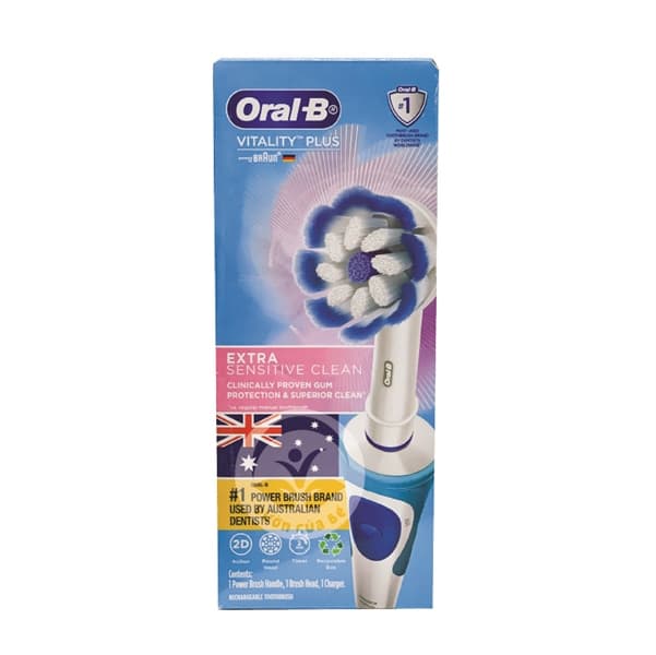 Bàn Chải Điện Oral-B Vitality Plus Extra Sensitive Clean - Image 1