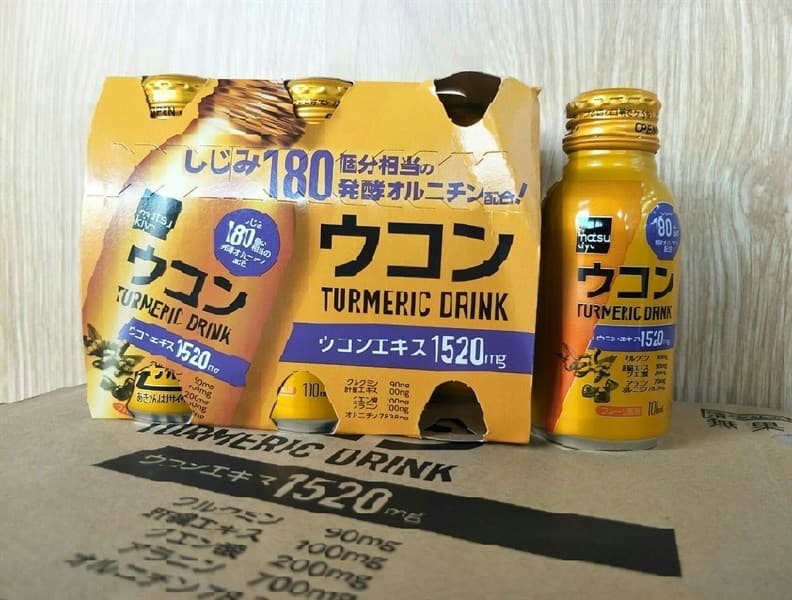 Nước Uống Tinh Chất Nghệ TURMERIC ( Lốc 6 Lọ x 100ML ) - Image 1