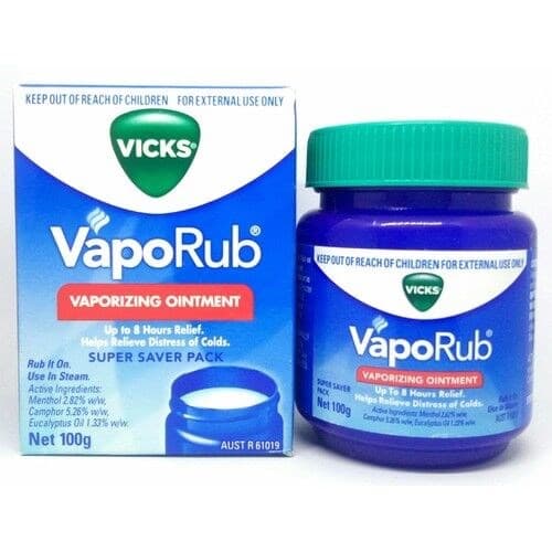 DẦU BÔI ẤM NGỰC GIẢM HO VICK VAPO RUB thumbnail 2