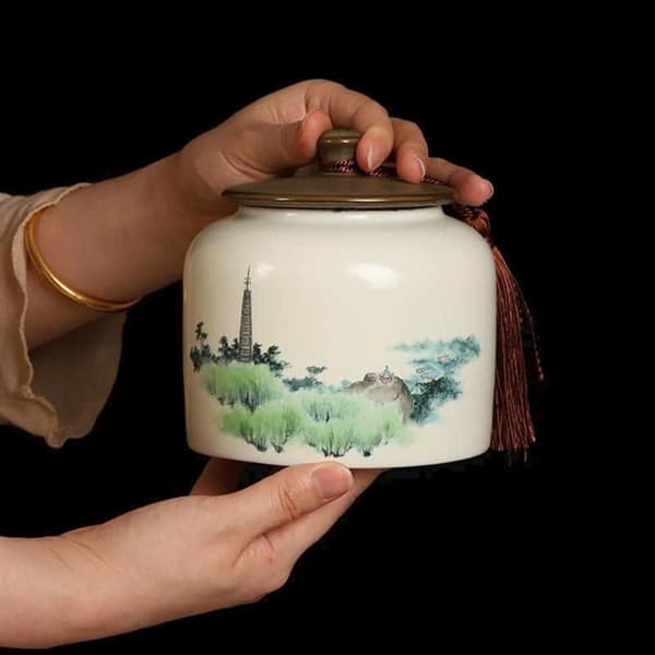 SET TRÀ HŨ GỐM CAO CẤP JIN JUN MEI thumbnail 3