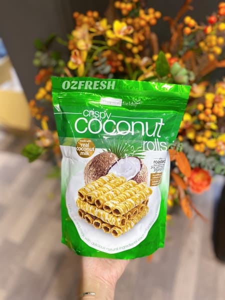 Bánh Cuộn Dừa Tròn COCONUTS ROLLS 285GR ( Túi ) - Image 1