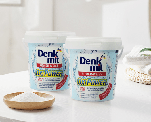 BỘT GIẶT TẨY TRẮNG DENKMIT OXI POWER WEISS 750G TẨY SẠCH MỌI VẾT BẨN - Image 1