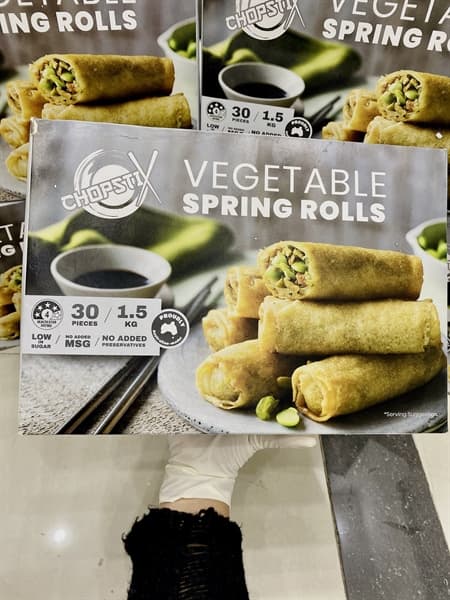 Nem Rau Củ Vegetable Spring Rolls 30 chiếc 1.5kg ( Hộp ) - Image 1