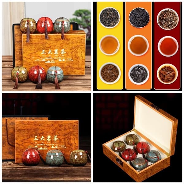 Set Trà Hũ Gốm 3 Hũ 6 Vị - Image 1