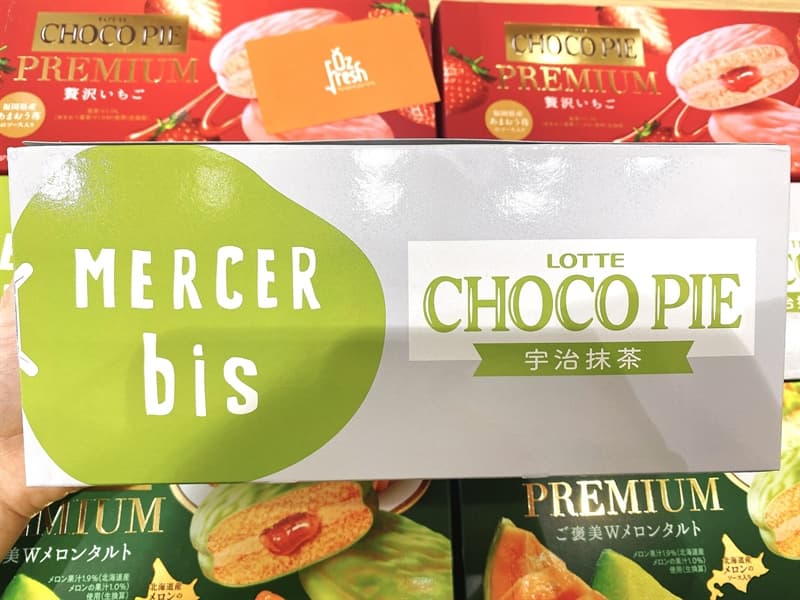 Bánh Lotte ChocoPie Premium Matcha 6 Miếng - Image 1