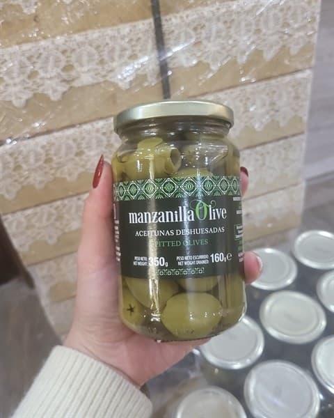 OLIU XANH KHÔNG HẠT MANZANILLA 350G - Image 1
