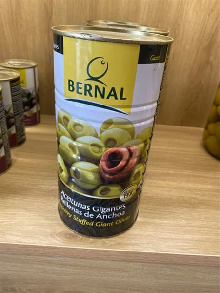 OLiu BerNal Tây Ban Nha Tách Hạt Nhân Cá Cơm ( Lon 1440g ) - Image 1