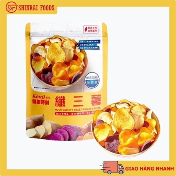 Khoai Sấy Kenji Đài Loan 400gram - Image 1