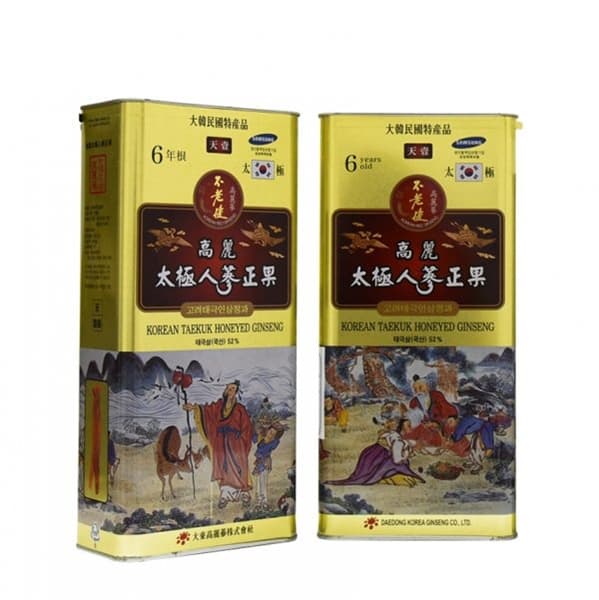 Thiên Sâm Tẩm Mật Ong Nội Địa 600g Daedong Hộp Thiếc - Image 1