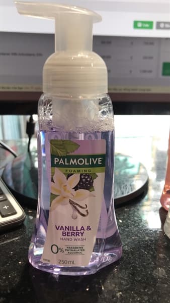 Nước Rửa Tay Palmolive Vanilla & Bery Hand Wash Tím 250ml ( Chai ) - Image 1