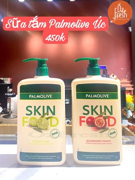 Sữa tắm Palmolive Skin Food Quandong Peach - Image 1