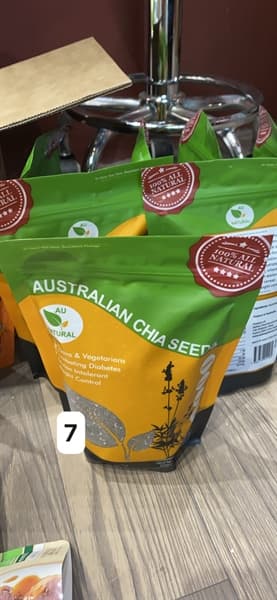 Hạt Chia Đen Australian 500gr ( Túi ) - Image 1