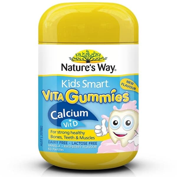 Nature's Way Vita Gummies Calcium 60 Pastilles - Image 1