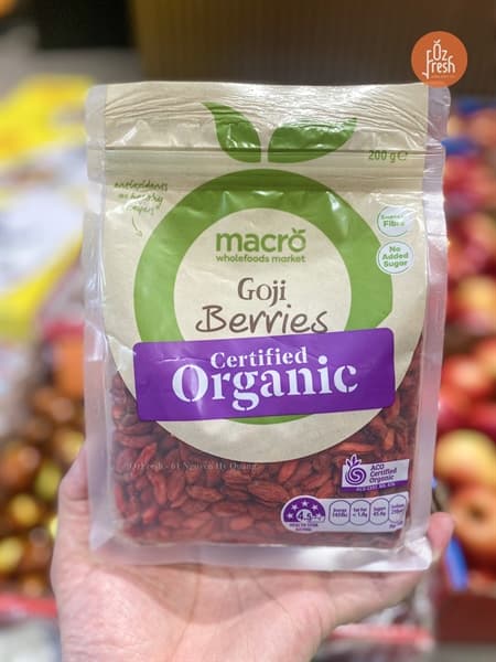 Kỳ tử hữu cơ Macro goji berries - Image 1