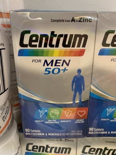 CENTRUM FOR MEN 50+ 90 VIÊN VITAMIN TỔNG HỢP CHO NAM TRÊN 50 TUỔI - Image 1