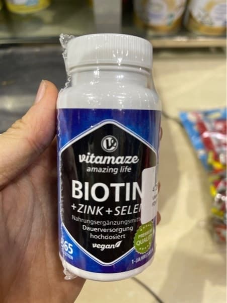 BIOTIN + ZINK + SELEN VITAMAZE - Image 1